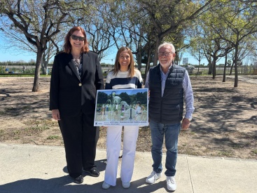 Almassora abrirá un parque con juegos acuáticos este verano en el parque Manuel Pesudo
