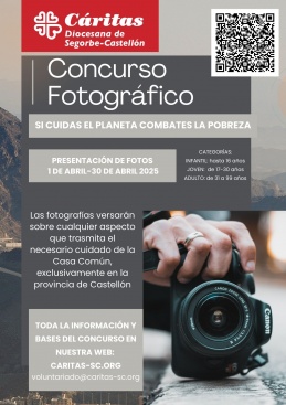 En marxa el Concurs Fotogràfic de Càritas Diocesana