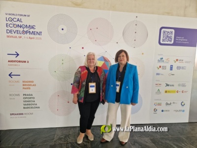 L’alcaldessa d’Oropesa del Mar participa al VI Fòrum Mundial per al desenvolupament econòmic local que se celebra de l’1 al 4 d’abril a Sevilla