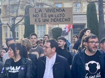 Compromís apoya la movilización contra la especulación con la vivienda en Castelló y reclama medidas para garantizar alquileres asequibles