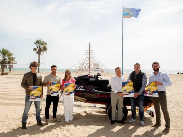 Burriana presenta el Campeonato de España de Motos Acuáticas 2025 en la Playa del Arenal