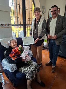 Carmen Herrero cumple 100 años