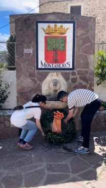Joves PV Alt Millars homenatgen Guillem Agulló a Montanejos