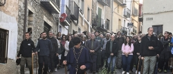 Comienza la peregrinacin de 'Pelegrins' de Les Useres hacia Sant Joan de Penyagolosa