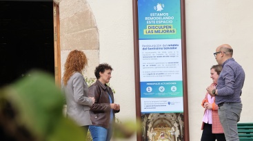 Onda inicia los trabajos de restauración del retablo del Santísimo Salvador