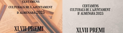 L'Ajuntament d'Almenara convoca la XLVII edició dels certàmens culturals