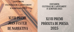 El Ayuntamiento de Almenara convoca la XLVII edicin de los certmenes culturales