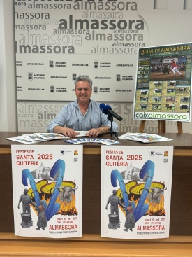 Almassora programa cerca de 140 actos para las fiestas patronales de Santa Quiteria