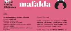 Mafalda inspira la quinta edicin del festival literario Xilfag de Vilafranca