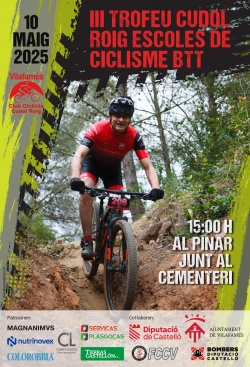 Vilafamés acoge el III Trofeo Cudol Roig Escuelas de Ciclismo BTT