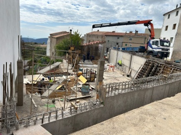Avanzan las obras del Punto de Atención Diurna para Mayores en Vistabella del Maestrat