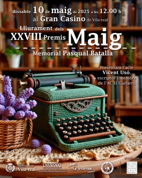 Entrega dels Premis Maig - Memorial Pasqual Batalla a Vila-real