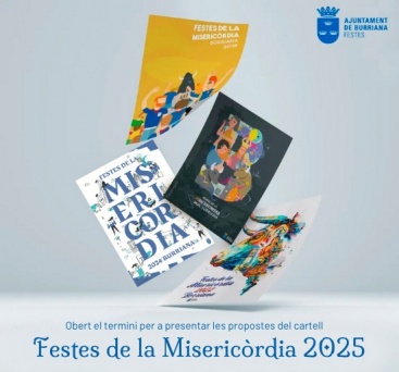 Burriana convoca el concurso del cartel de las Fiestas de la Misericordia 2025