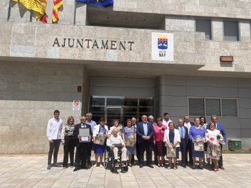 Homenaje a las parejas de Sant Joan de Moró por sus Bodas de Oro