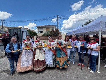 Devoción en Almassora por Santa Quiteria