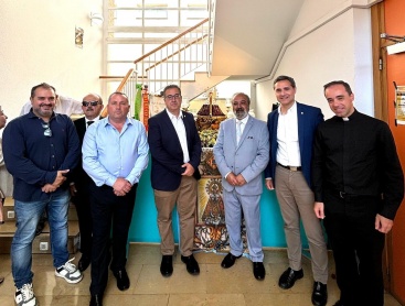 Vecinos de la Asociación Virgen de Lidon celebran a su patrona