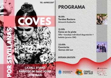 El Ayuntamiento de la Vall d'Uixó arranca la temporada estival en Sant Josep con rumbas y sevillanas