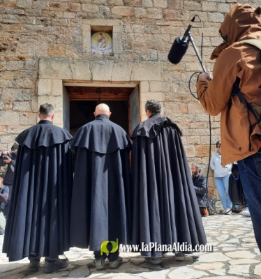 El Institut Valencià de Cultura graba los cantos de los Peregrinos de Les Useres para garantizar su conservación