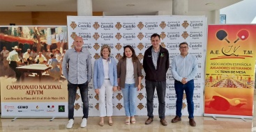 Castellón acoge el Campeonato de España de Tenis de Mesa de Veteranos con récord de participación