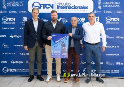 La Diputación de Castellón da el pistoletazo de salida al primer torneo internacional de tenis femenino del Circuito Internacionales de la Comunitat Valenciana