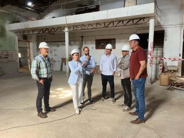 Comencen les obres per a transformar la Fàbrica de la Llum en museu a la Vall d'Uixó