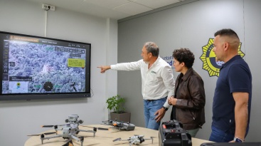 La Policía Local de Onda incorpora un dron con cámara térmica y inteligencia artificial para reforzar la seguridad