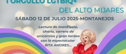 Montanejos se viste de arcoris con su primer Orgullo LGTBIQ+ del Alto Mijares