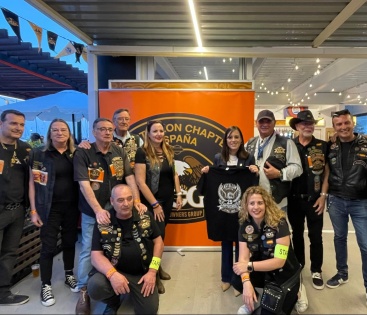 Arranca la multitudinaria concentracion del 25 aniversario del Club Harley Davidson Castellón Chapter en el Grao