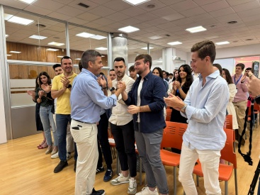 Carlos Mazón destaca el compromiso de los jóvenes de Nuevas Generaciones en la clausura de la II Escuela Nacional en Campañas Electorales
