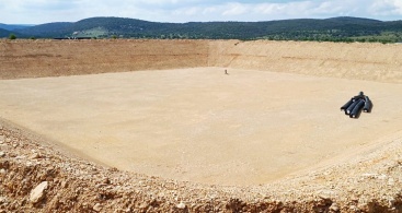 Ares del Maestrat construye una nueva balsa para garantizar el suministro de agua al ganado durante todo el año