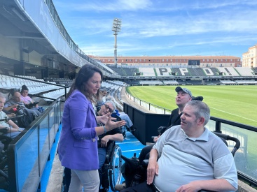 Exitoso simulacro de evacuación en el estadio municipal SkyFi Castalia