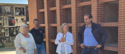 El Ayuntamiento de Oropesa del Mar finaliza las obras de 128 nichos y 90 columbarios en el cementerio municipal