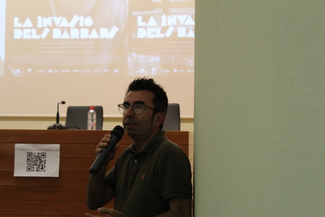 La Caixa Rural acull la presentaci� del videoclip de la pel�l�cula 'La invasi� dels b�rbars' en la qual participa l'AFB