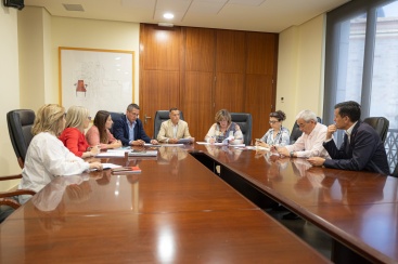 Burriana avanza en la remodelación de El Pla, la Plaza Mayor, el Racó de l'Abadia y la calle Mayor