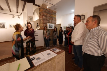 Chantal Roussel expone sus grabados en el Museo Berreby de Vilafamés