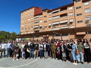 El Grao avanza en su proyecto DivAirCity ante la mirada de técnicos europeos