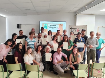 Vila-real dóna una oportunitat d'inserció laboral i social a 16 persones amb el taller Prepara't de la Fundació Tots Units