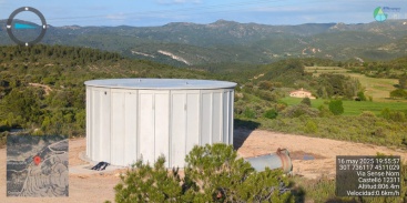 Palanques avanza en la gestión eficiente del agua con un nuevo depósito de 300 metros cúbicos