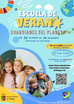 Soneja lanza la Escuela de Verano 'Guardianes del Planeta'