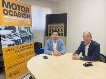 El concejal de Comercio se reúne con los organizadores de Motorocasión Castellón para ultimar los detalles de su 23ª edición