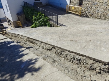 Ares del Maestrat se prepara para el verano con obras para mejorar la presión del agua en el barrio de Montjuí