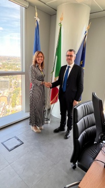 La Diputació de Castelló i Ciutat Metropolitana de Roma forjan alianzas para impulsar la sostenibilidad ambiental, la sostenibilidad y la transformación digital