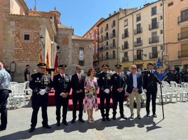 Reconocen a Ramón Martínez con la Creu de la Policia Local de Teruel