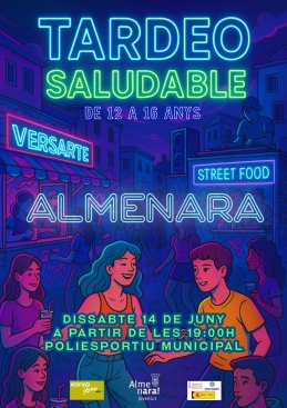 El Ayuntamiento de Almenara organizará un 'Tardeo Saludable' para jóvenes de entre 12 y 16 años