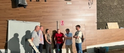 El Ayuntamiento de la Vall d'Uixo construye un nuevo escenario accesible en el Teatro Municipal Carmen Tur