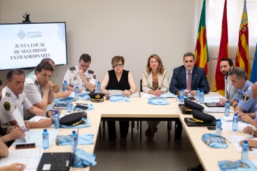 Dispositivo de seguridad para el Festival del Viento y concierto de Manuel Carrasco en Castellón