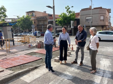 El Ayuntamiento de la Vall d'Uixo mejora la seguridad en la carretera Segorbe con el nuevo carril bici