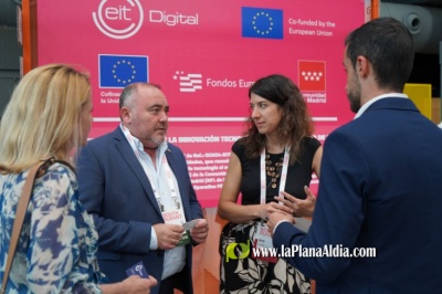 La Diputació destaca la transformació digital de Castelló i les seues fortaleses per a atraure inversions del sector tecnològic en el South Summit Madrid 2025