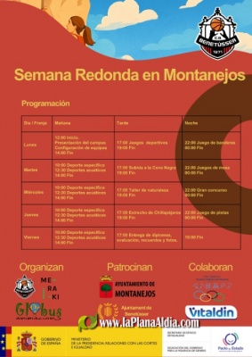 Una Semana Redonda en Montanejos: deporte, naturaleza y convivencia para la recuperación emocional tras la DANA