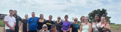La Llosa participa en un ruta a pie para conocer el Centro Ecuestre y de Ocio Marhalla